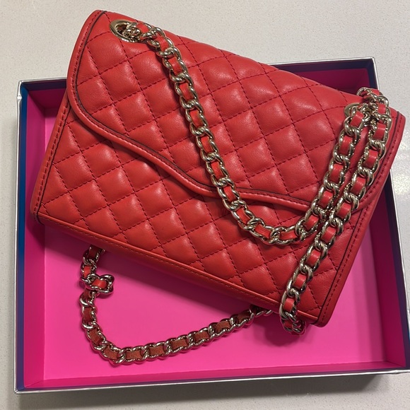 Rebecca Minkoff crossbody red purse - Picture 3 of 5